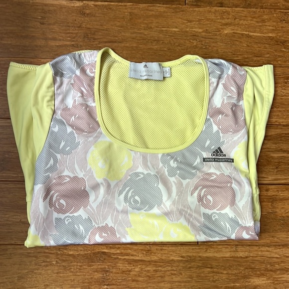 ADIDAS STELLA MCCARTNEY Barricade s/s top sz S - Picture 2 of 4